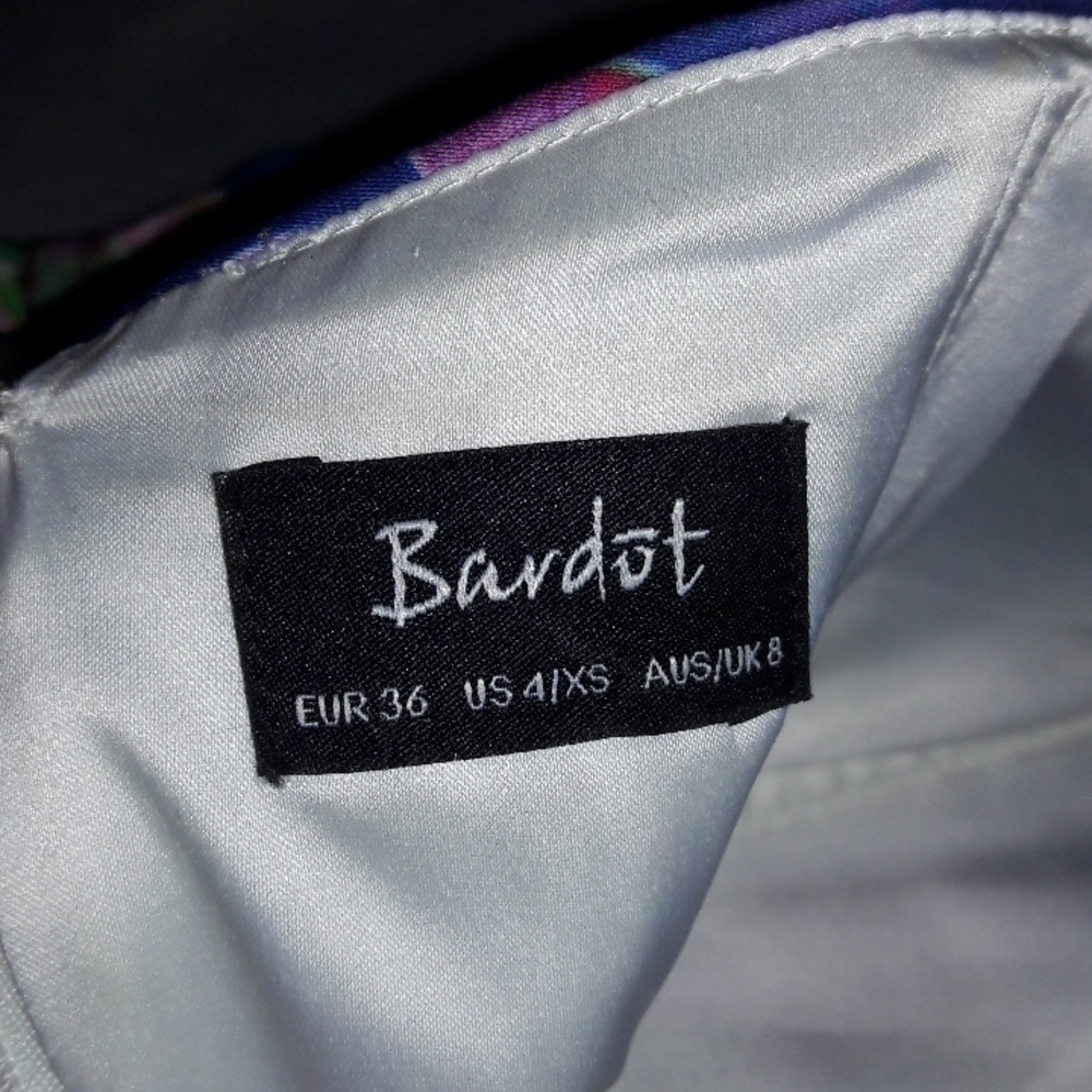 Bardot Luxe Graphic Print Dress, 4 - Picture 6 of 8